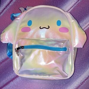 CINNAMOROLL Shiny Iridescent Backpack Sanrio